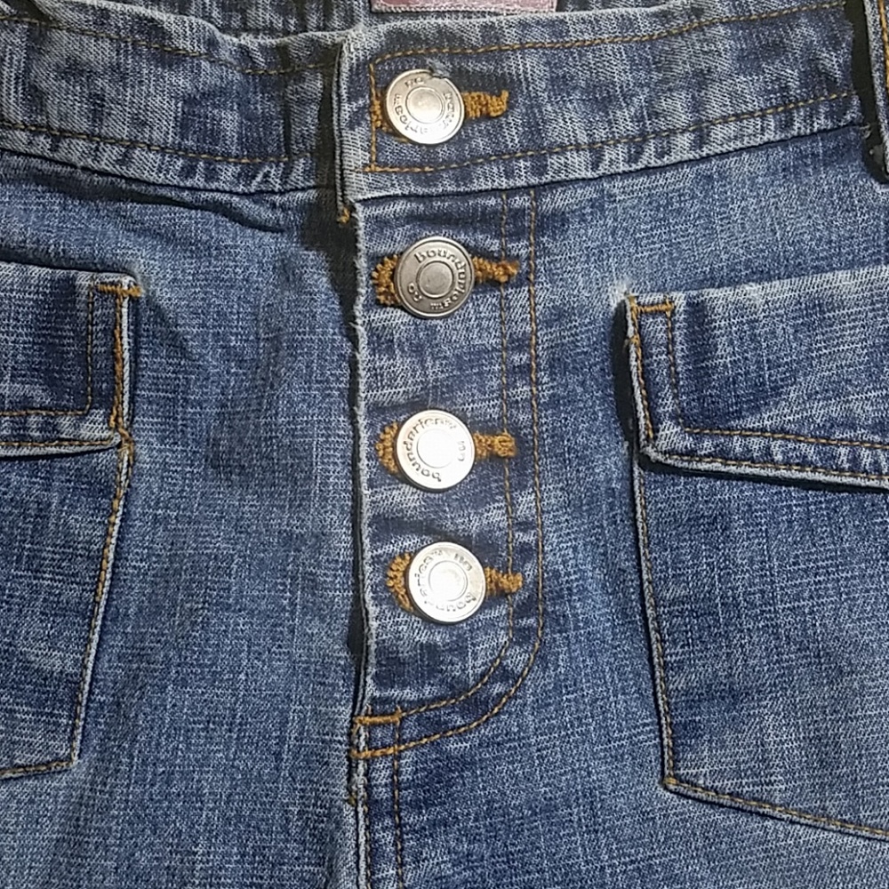 VTG Button Front Shorts - Picture 5 of 6